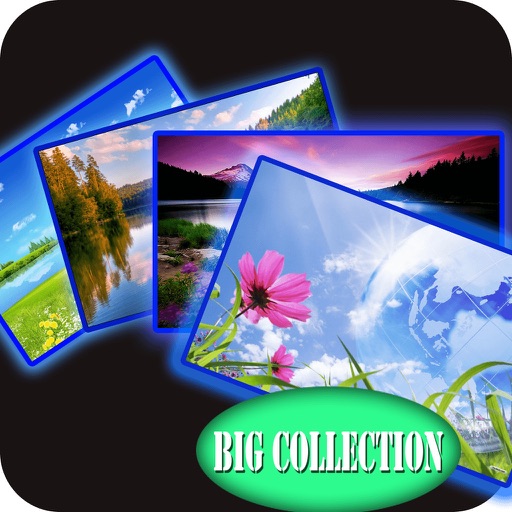 Best Nature Wallpapers & Backgrounds HD for iPhone and iPod: With Awesome Shelves & Frames icon