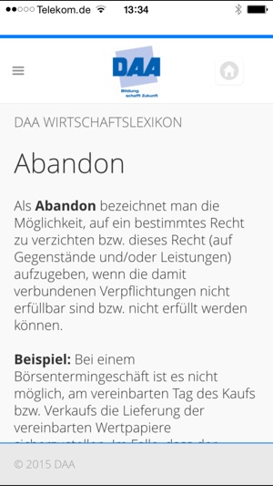 DAA Wirtschaftslexikon(圖3)-速報App