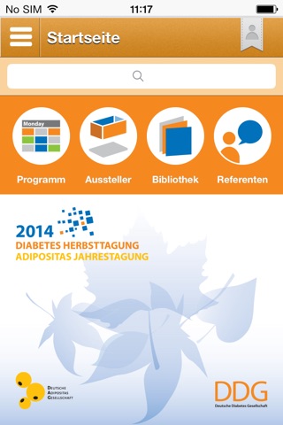 Diabetes Herbsttagung / DAG Jahrestagung 2014 screenshot 2