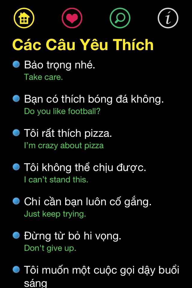 Sổ tay đàm thoại Anh-Việt screenshot 3