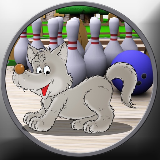 wolves and bowling for children - free game
