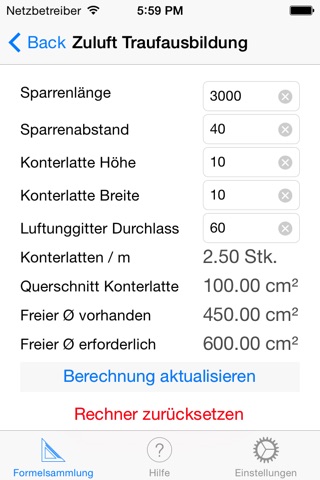Dachbau App Pro screenshot 2