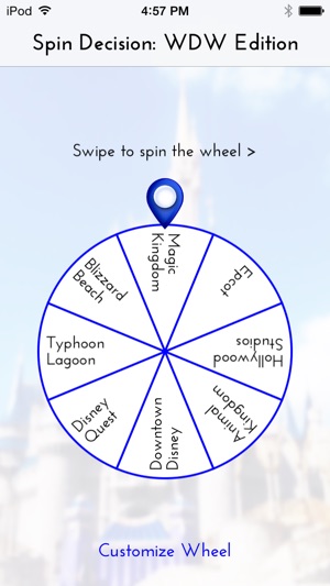 SpinDecision - Disney World Theme Park Edition(圖1)-速報App