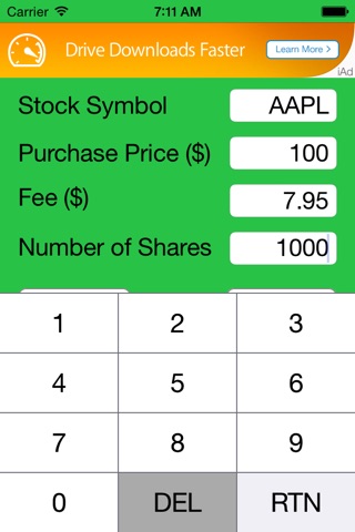 Stock Value Rate screenshot 2