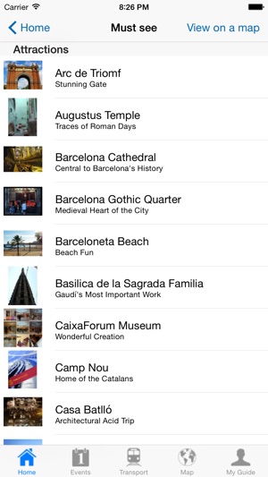 Barcelona Travel Guide Offline(圖4)-速報App