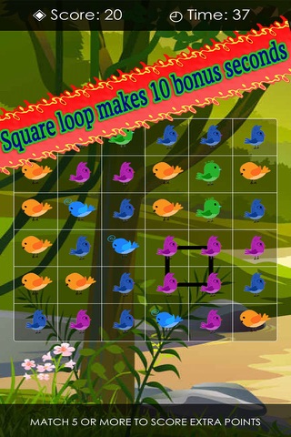 Timed Bird Fun Matching - Addictive Birds Connect Mania screenshot 2