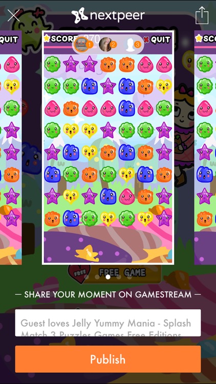 Jelly Yummy Mania : Match 3 Puzzles Games Free Editions For Kids screenshot-4