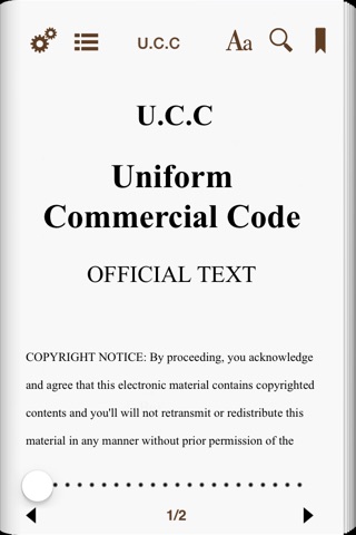 UCC ( Uniform Commercial Code ) - Law Series screenshot 2