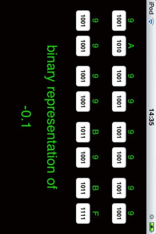 IEEE 754 double precision floating-point converter screenshot 4