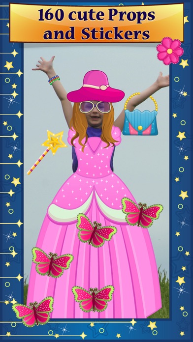 How to cancel & delete My Princess Photo Booth- Dress up props and stickers editor for girls from iphone & ipad 1