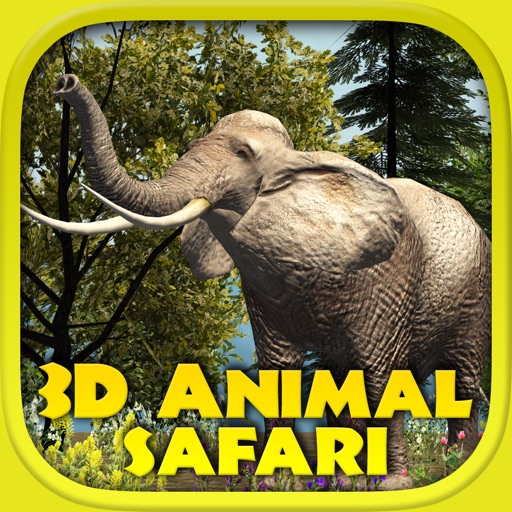 3D Animal Safari For Kids icon