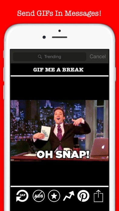 How to cancel & delete Gif Me A Break: #1 Best Gif Messenger from iphone & ipad 2