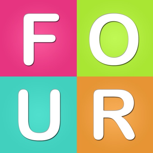 Four Letters – Play Challenging Word Puzzle Test Game with Friends icon
