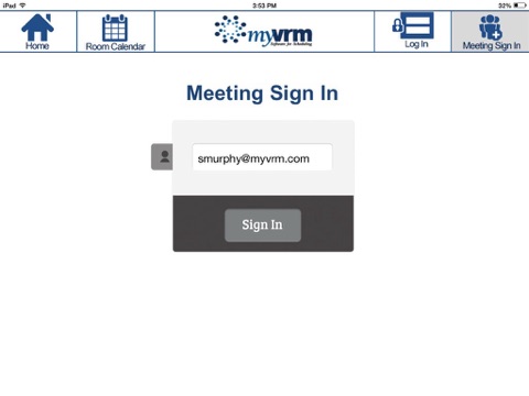 myVRM iControl Panel screenshot 3