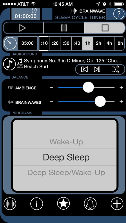Brain Wave Sleep Cycle Tuner ™ - 3 Advanced Binaural Brainwave Entrainment Programs