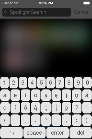 Navajo Font Keyboard screenshot 3