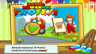 How to cancel & delete Marbel Mewarnai Profesi from iphone & ipad 1