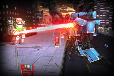 Future Crime Robot Fight 3D: Robo Avenger screenshot 3