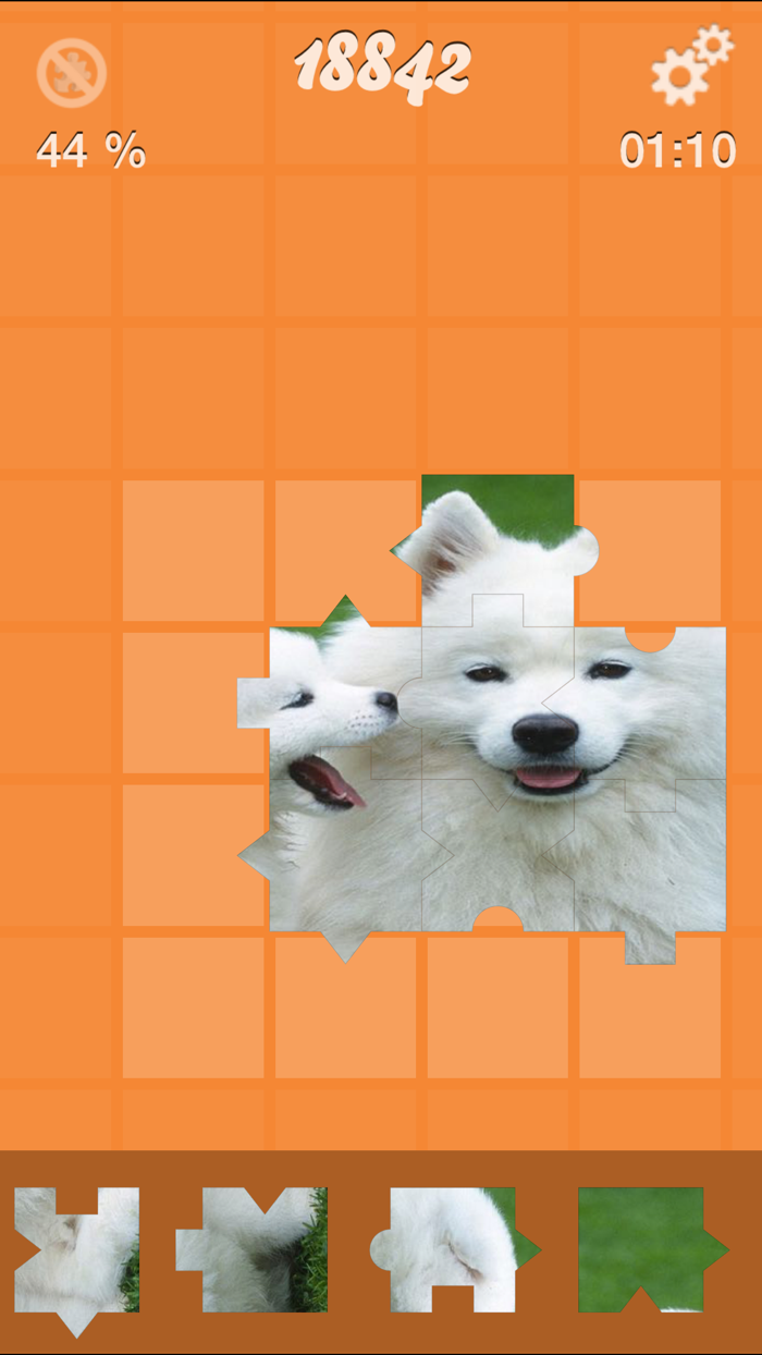 Jigsaw Puzzle Dog and Cat