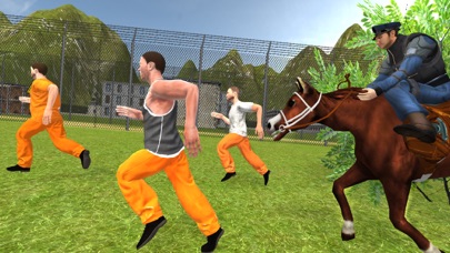 How to cancel & delete Prisoner Escape Police Horse - Chase & Clean The City of Crime From Robbers & Criminals from iphone & ipad 1