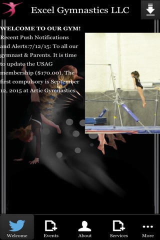 Excel Gymnastics LLC screenshot 2