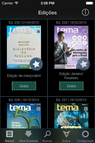 Revista Tema screenshot 4