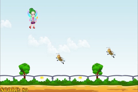 A Flutter Fairy FREE - A Cute Sprite Flying Game screenshot 2