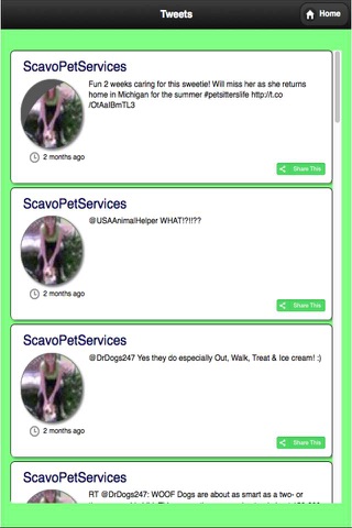 Scavo Pet Sitters screenshot 3