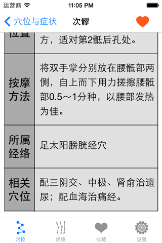 人体穴位图解按摩大全免费版HD 家庭自我保健中医经络养生与健康专家 screenshot 3