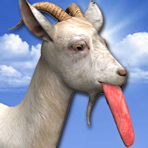 3D Goat Crazy Swinging: Endless Tongue Hanging Adventure PRO icon