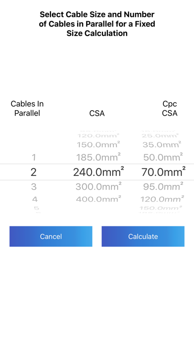 How to cancel & delete 17th Edition Cable Sizer - Cable Size Calculator from iphone & ipad 4