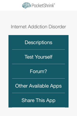 Internet Addiction IAD Test screenshot 2