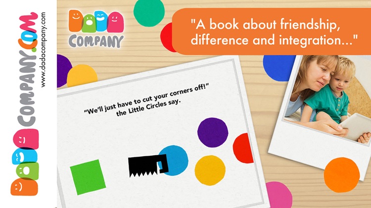 Four little corners - An interactive storybook app about friendship