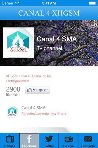 Canal 4 XHGSM screenshot 2