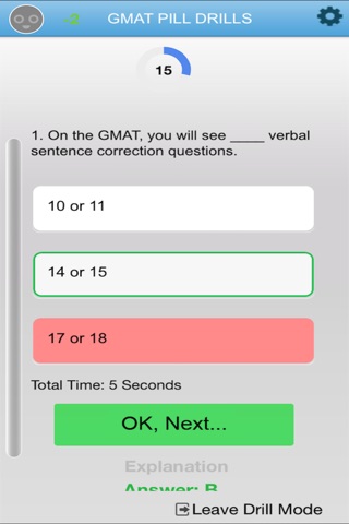 GMAT PILL * screenshot 2