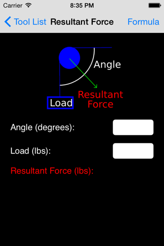 RigCalc screenshot 2