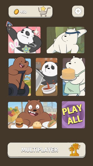 Free Fur All – We Bare Bears 小遊戲大集合(圖4)-速報App