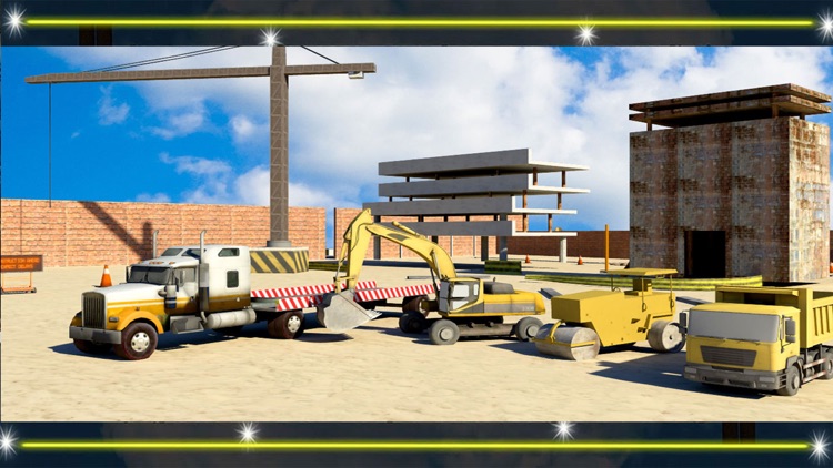 Heavy Equipment Transporter Truck - Excavator - Road Roller - Crane screenshot-4