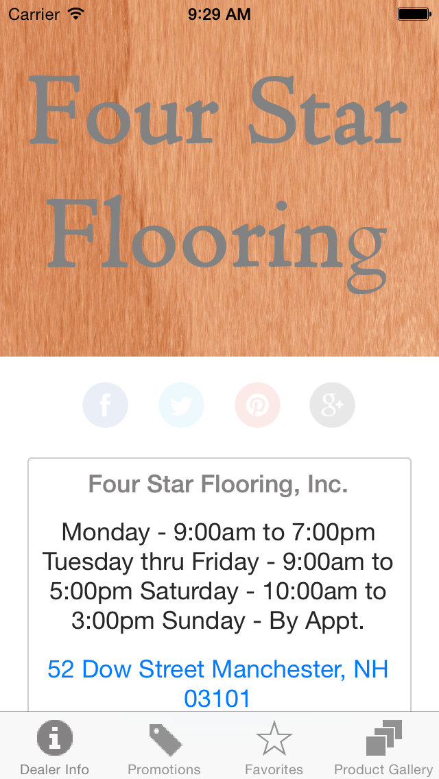 How to cancel & delete Four Star Flooring, Inc. by DWS from iphone & ipad 1