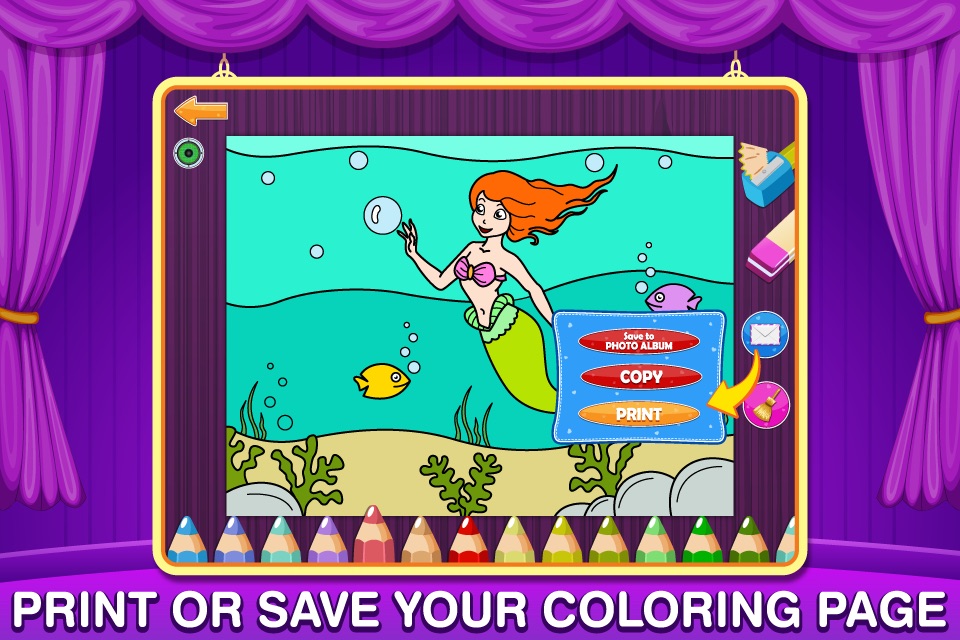 Princess Fairy Ballerina Color Salon: Fun Ballet Dancers Princesses Fairies Coloring Book for Kids and Girls screenshot 3