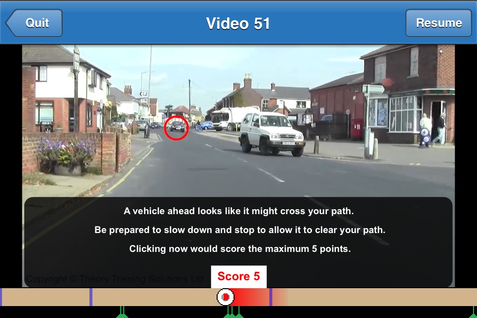 Driving Theory 4 All - Hazard Perception Videos Vol 7 for UK Driving Theory Test - Free screenshot 4