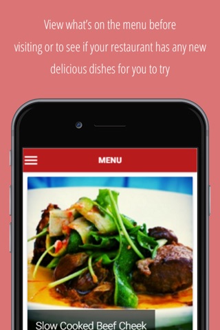 myRestaurant - Connect with your favorite restaurants screenshot 2