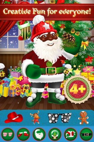 Design My Father Christmas Festive Crazy Party Game - Free App screenshot 4