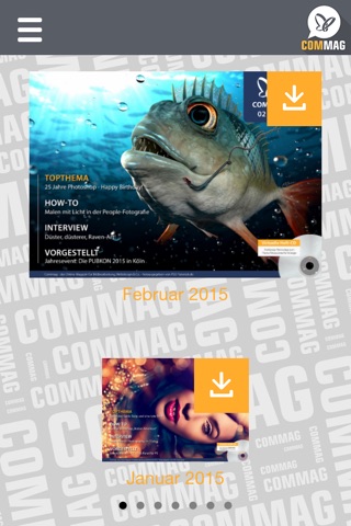 Commag - das kostenlose Online-Magazin für Bildbearbeitung, Webdesign & Co. screenshot 2