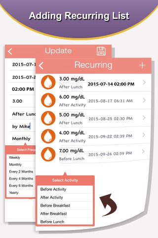 Glucose Tracker On Go screenshot 3