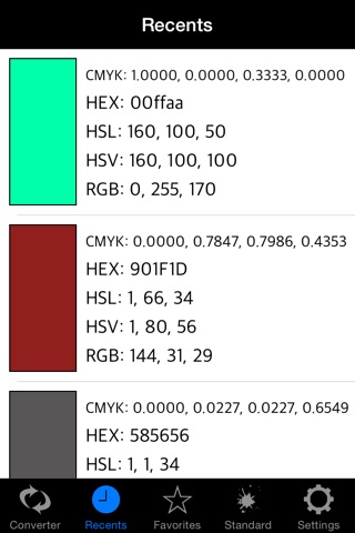 Colour Converter screenshot 4