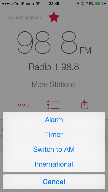 RadioApp - A simple radio for iPhone and iPod touch
