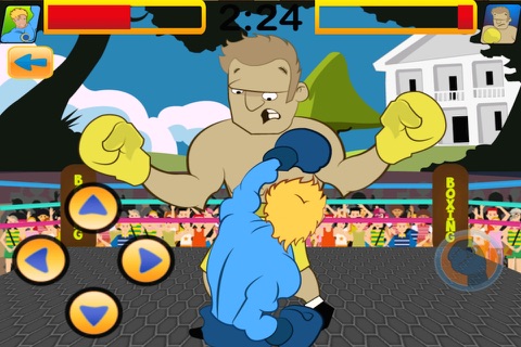 Cartoon Super-Hero Boxing Battle FREE - The Robot Zombie & Aliens Fighting Game screenshot 3