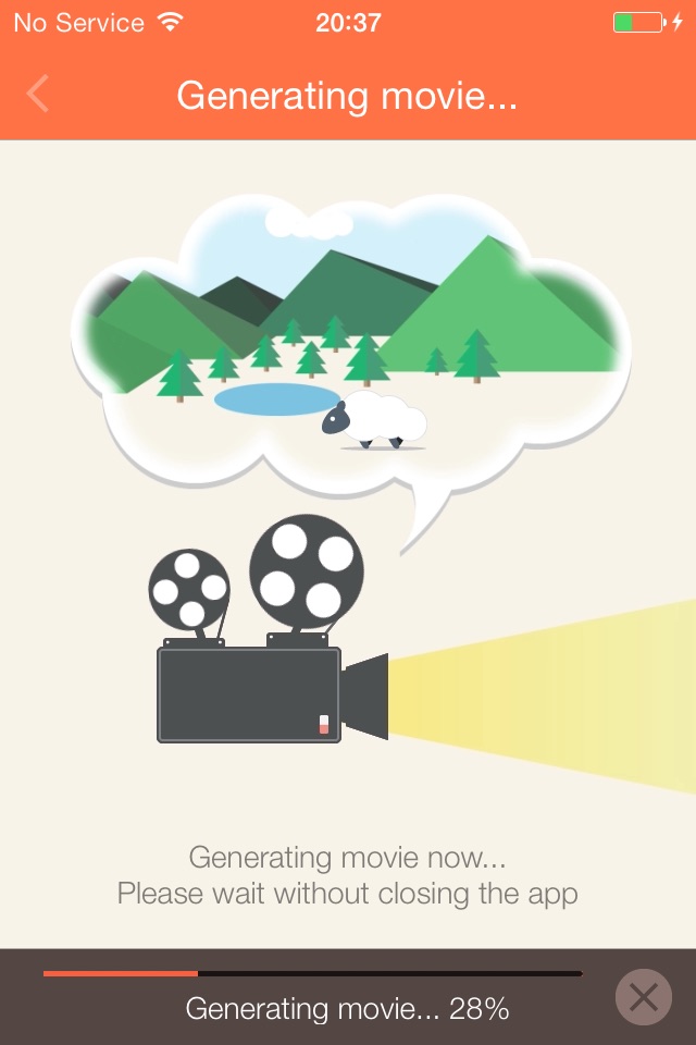 SlideStory - Create a slideshow movie and a snap video screenshot 4