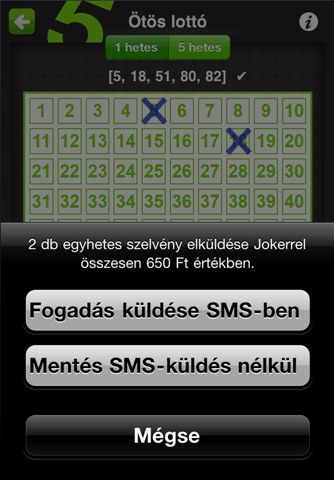 Lottó screenshot 4